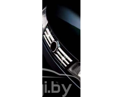 Хром накладки на решетку радиатора (нерж.) Omsa для Volkswagen Polo 2005-2009